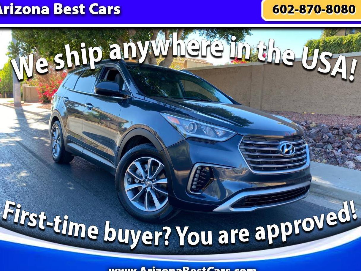 HYUNDAI SANTA FE 2018 KM8SM4HF0JU271594 image